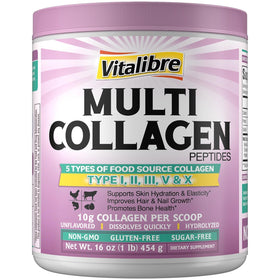 Poudre de collagène Vitalibre 558g vue avant