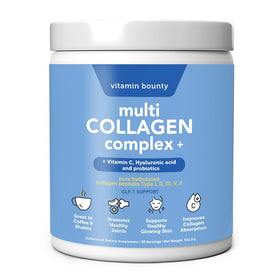 Poudre de collagène Vitamin Bounty 608g vue de face