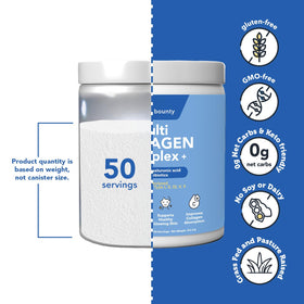 Poudre de collagène Vitamin Bounty dans un bol