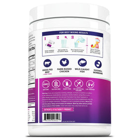 Poudre de collagène Vitauthority dans un smoothie