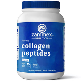 Poudre de collagène Zammex 1048g vue de face