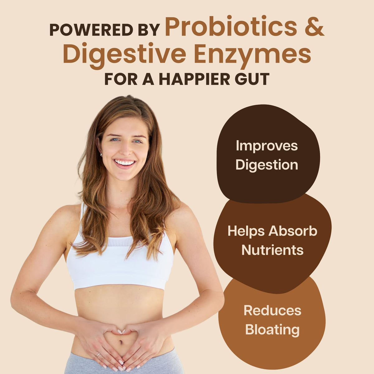 Poudre de colostrum Baese Nutrition mélangée dans un smoothie