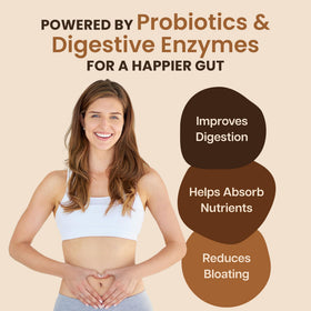 Poudre de colostrum Baese Nutrition mélangée dans un smoothie