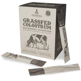 Poudre de colostrum bovin Ancestral Supplements en sachets individuels