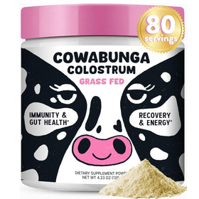 Poudre de colostrum Cowabunga SonoHealth vue de face