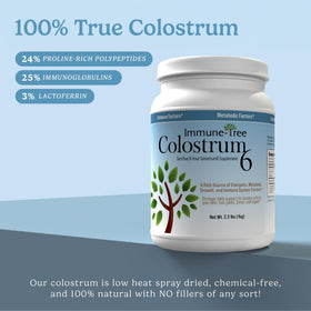 Poudre de colostrum daily wellness-Tree dans un shaker