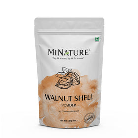 Poudre de coquille de noix minature 240g vue avant