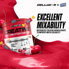 Poudre de créatine Cellucor avec d'autres compléments alimentaires