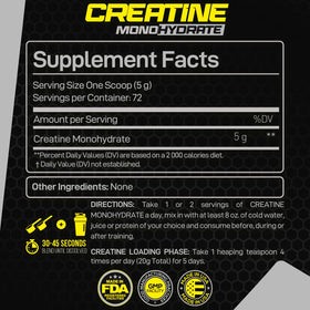 Poudre de créatine Forzagen avec mesure de 5g