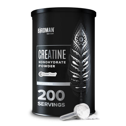 Poudre de créatine monohydrate BIRDMAN 2,2 lb vue de face