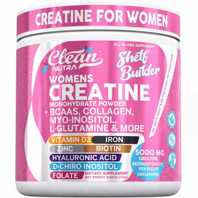 Poudre de créatine monohydrate Clean Nutraceuticals vue de face