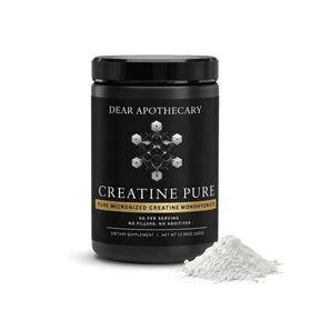 Poudre de créatine monohydrate Dear Apothecary 5g, vue avant