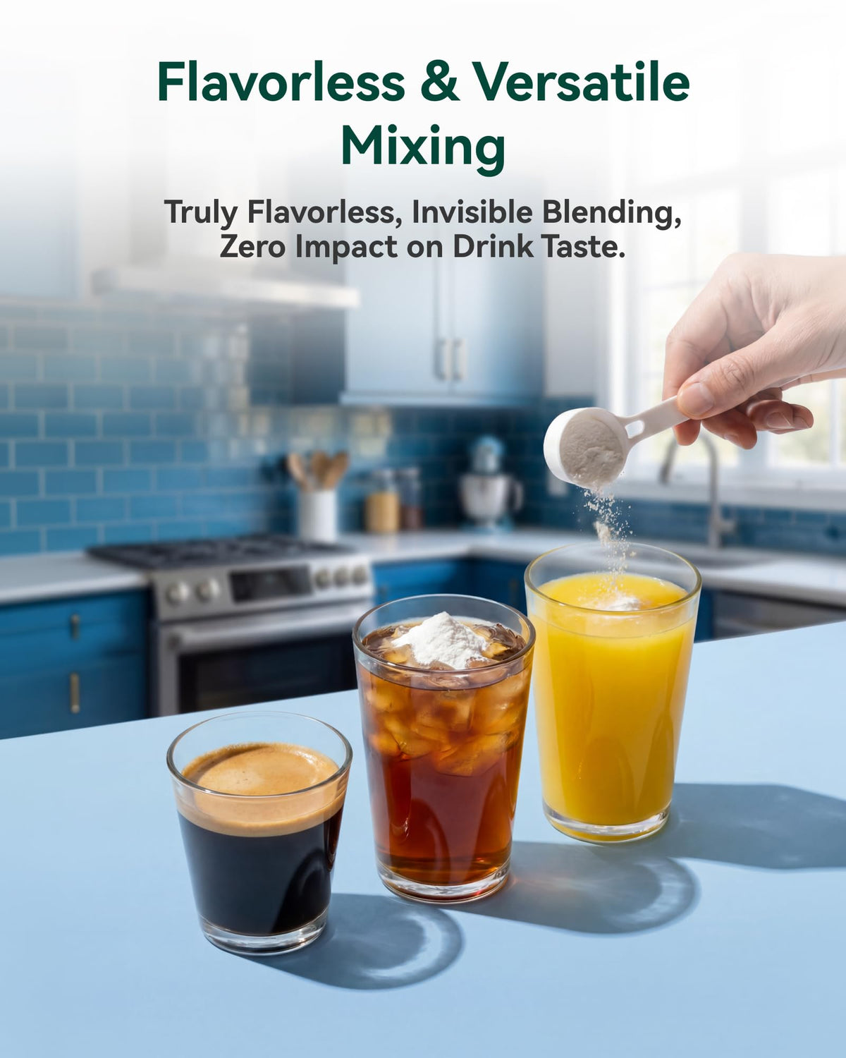 Poudre de créatine monohydrate Inner Brightness 600 mesh dans un shaker