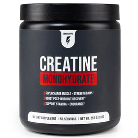 Poudre de créatine monohydrate InnoSupps 304g vue de face