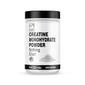 Poudre de créatine monohydrate It's Just! 1000g vue de face