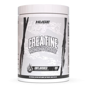 Poudre de créatine monohydrate micronisée Huge Supplements 500g vue de face