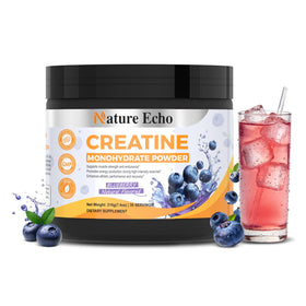 Poudre de créatine monohydrate Nature Echo 272g vue avant