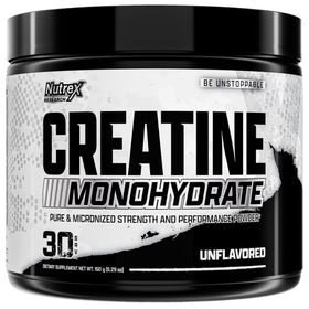 Poudre de créatine monohydrate Nutrex Research 30 portions vue de face