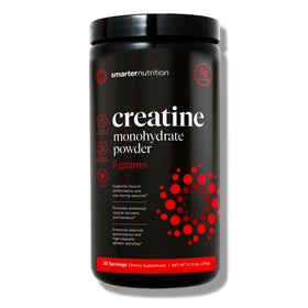 Poudre de créatine monohydrate SMARTERNUTRITION 150g vue de face