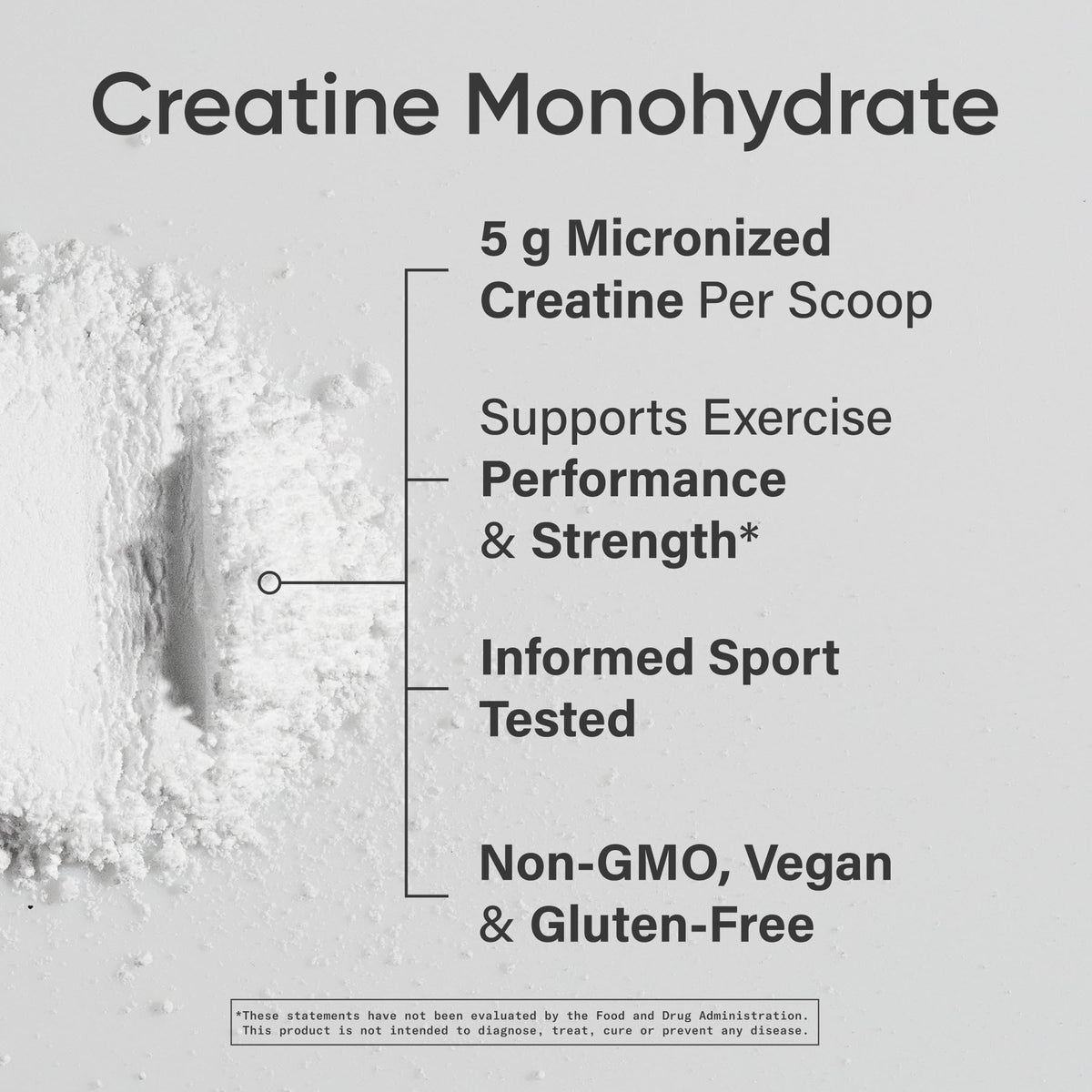 Poudre de créatine monohydrate Sports Research dans un shaker