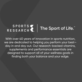 Poudre de créatine monohydrate Sports Research sur une table de gym