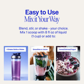 Poudre de créatine Ora Organic avec fruits et shaker