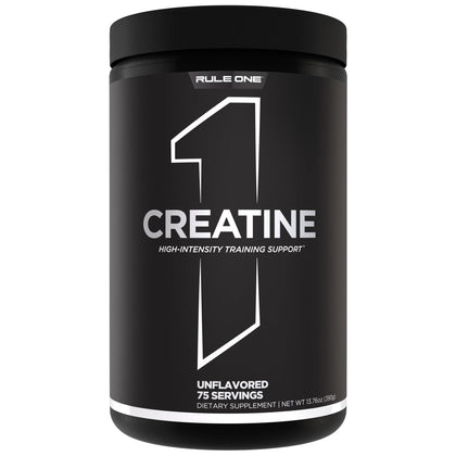 Poudre de créatine Rule 1 Proteins 490g vue de face