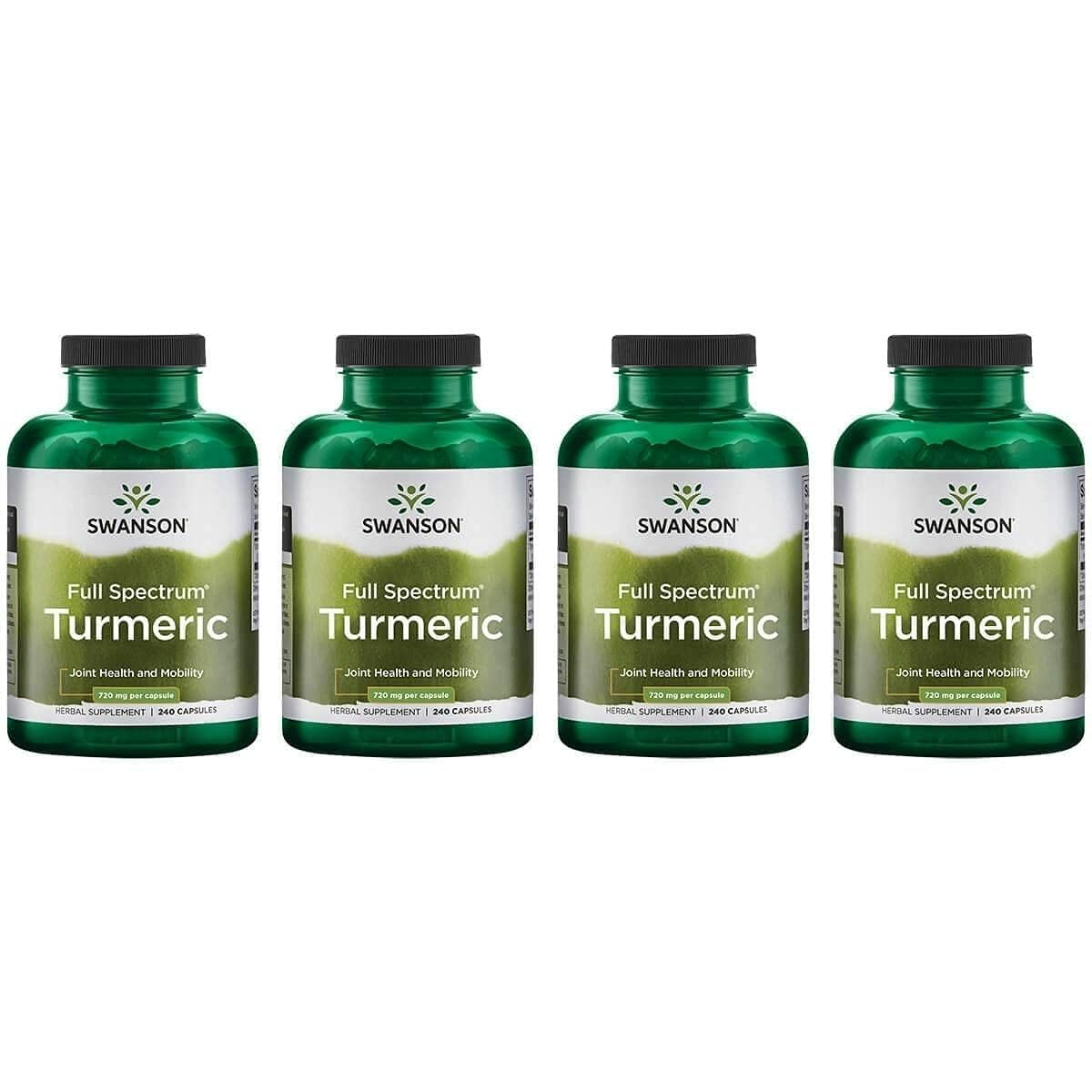 Poudre de curcuma Swanson 720 mg paquet avant
