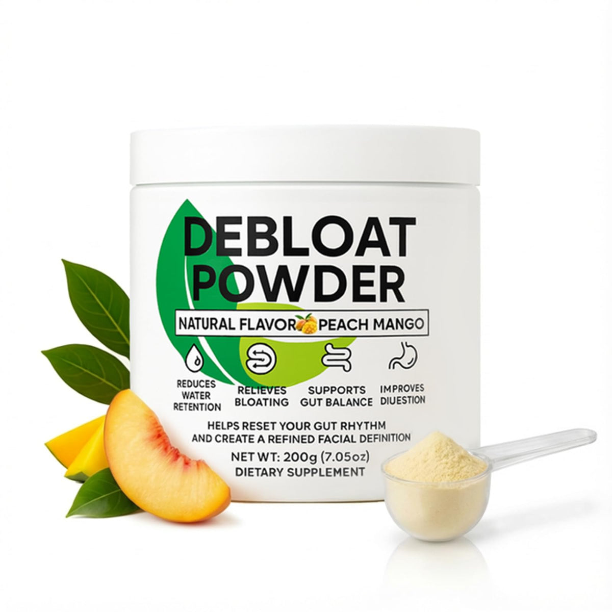 Poudre de Décongestion SDUQULK 200g pot avec couvercle