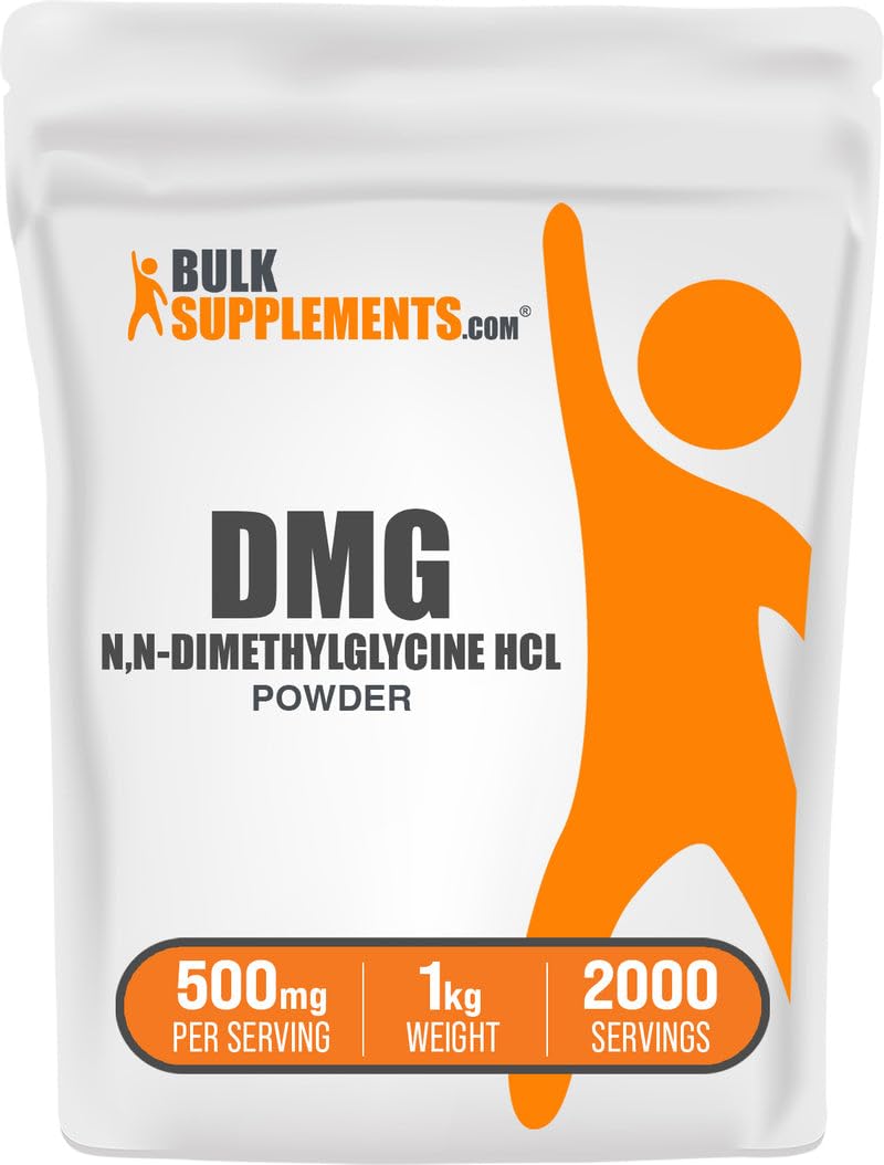 Poudre de DMG 500mg BulkSupplements en sachet de 1kg