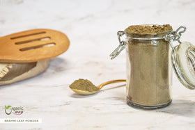 Poudre de feuille de Brahmi Organic Way vue de côté
