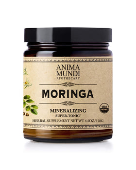Poudre de feuille de Moringa Anima Mundi 170g vue de face