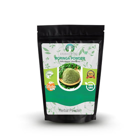 Poudre de feuille de moringa AYURVEDASHREE 200 g vue de face