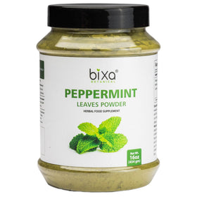 Poudre de feuilles de menthe poivrée bixa BOTANICAL 526g vue avant