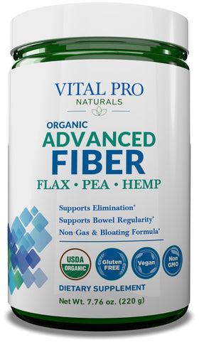 Poudre de Fibre Avancée Vital Planet 331g vue de face