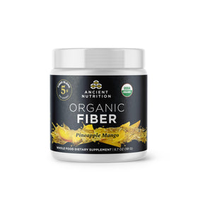 Poudre de Fibre d'Acacia Bio Ancient Nutrition 249g Ananas Mangue vue avant