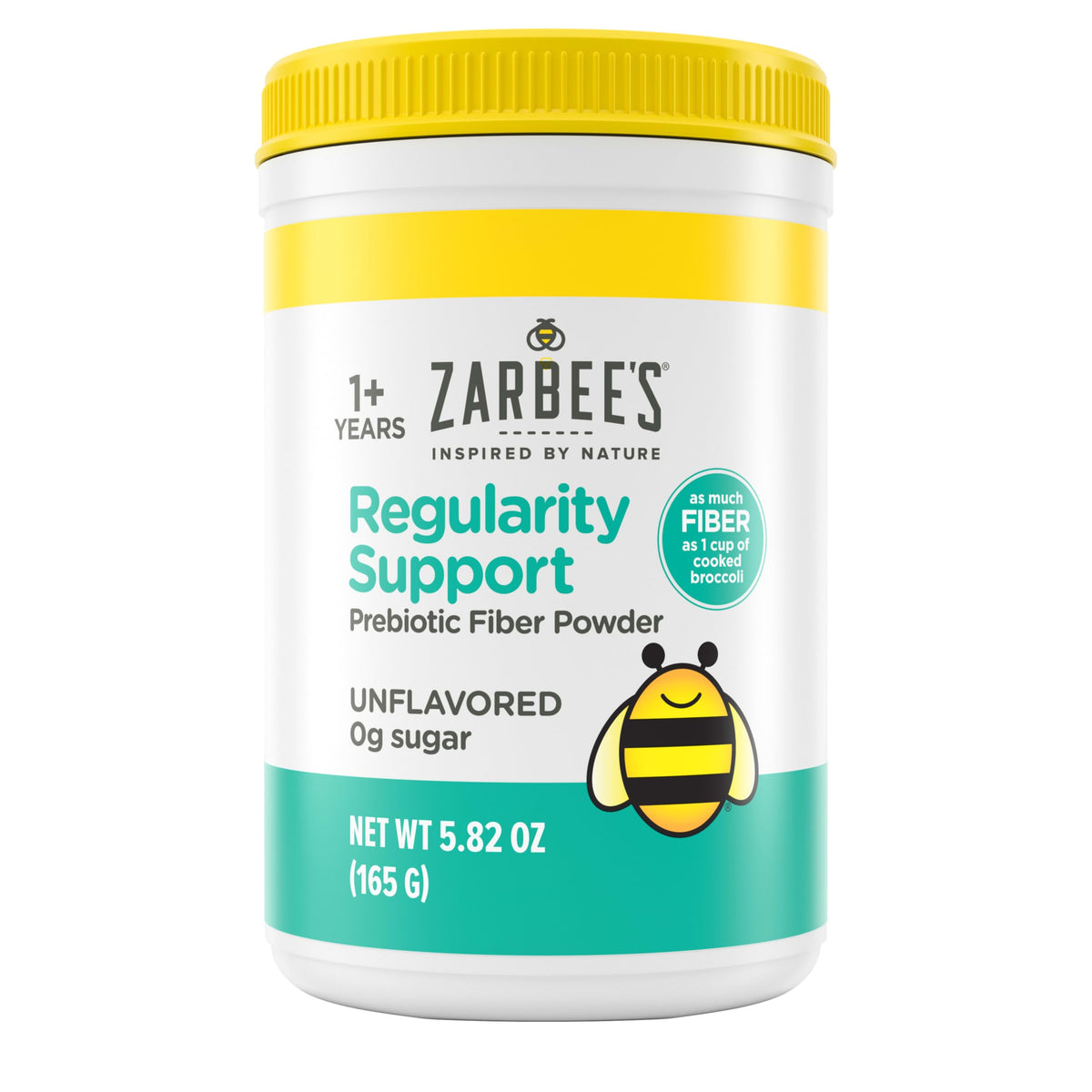 Poudre de Fibre Prébiotique Zarbee's 5,82 oz vue de face