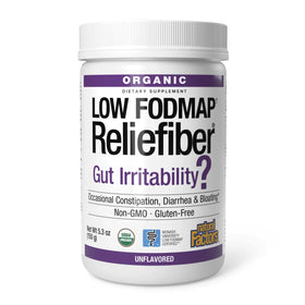 Poudre de fibre Reliefiber Natural Factors 260g vue de face