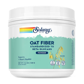 Poudre de Fibres d'Avoine SOLARAY 422g vue de face