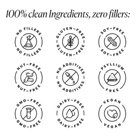 Poudre de Fibres Prébiotiques Goodness Lover étiquette et ingrédients