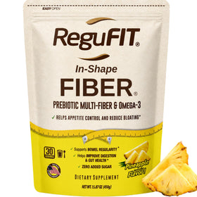 Poudre de Fibres Prébiotiques REGUFIT 490g vue de face