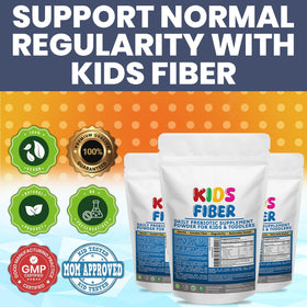Poudre de fibres solubles Kidney Restore pour enfants, ajoutée à un yaourt
