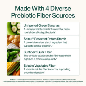 Poudre de Fibres Supergut, format de sachet individuel