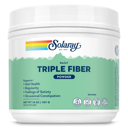 Poudre de Fibres Triples SOLARAY 481g vue de face