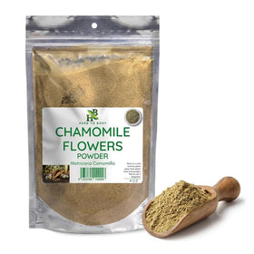 Poudre de fleurs de camomille Herb To Body 113g vue de face