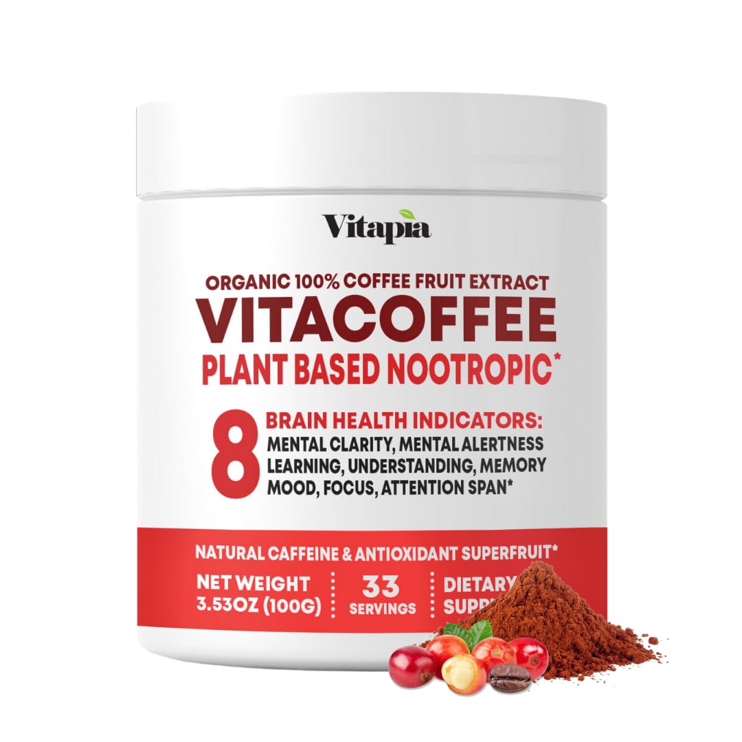Poudre de fruit de café Vitapia 100g vue de face