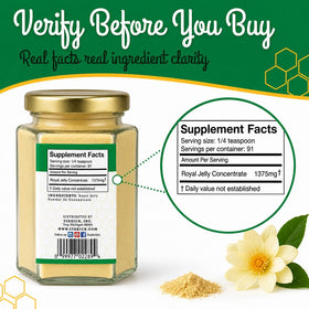 Poudre de gelée royale Stakich en utilisation avec des céréales