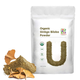 Poudre de Ginkgo Biloba 'D ORGANIC 481g vue avant