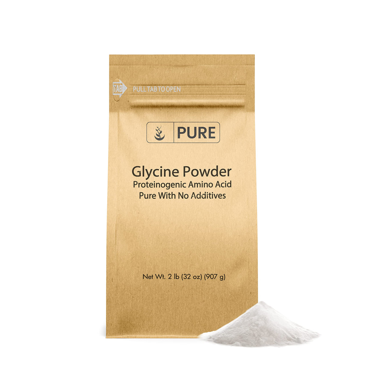 Poudre de Glycine PURE ORIGINAL INGREDIENTS 925g devant