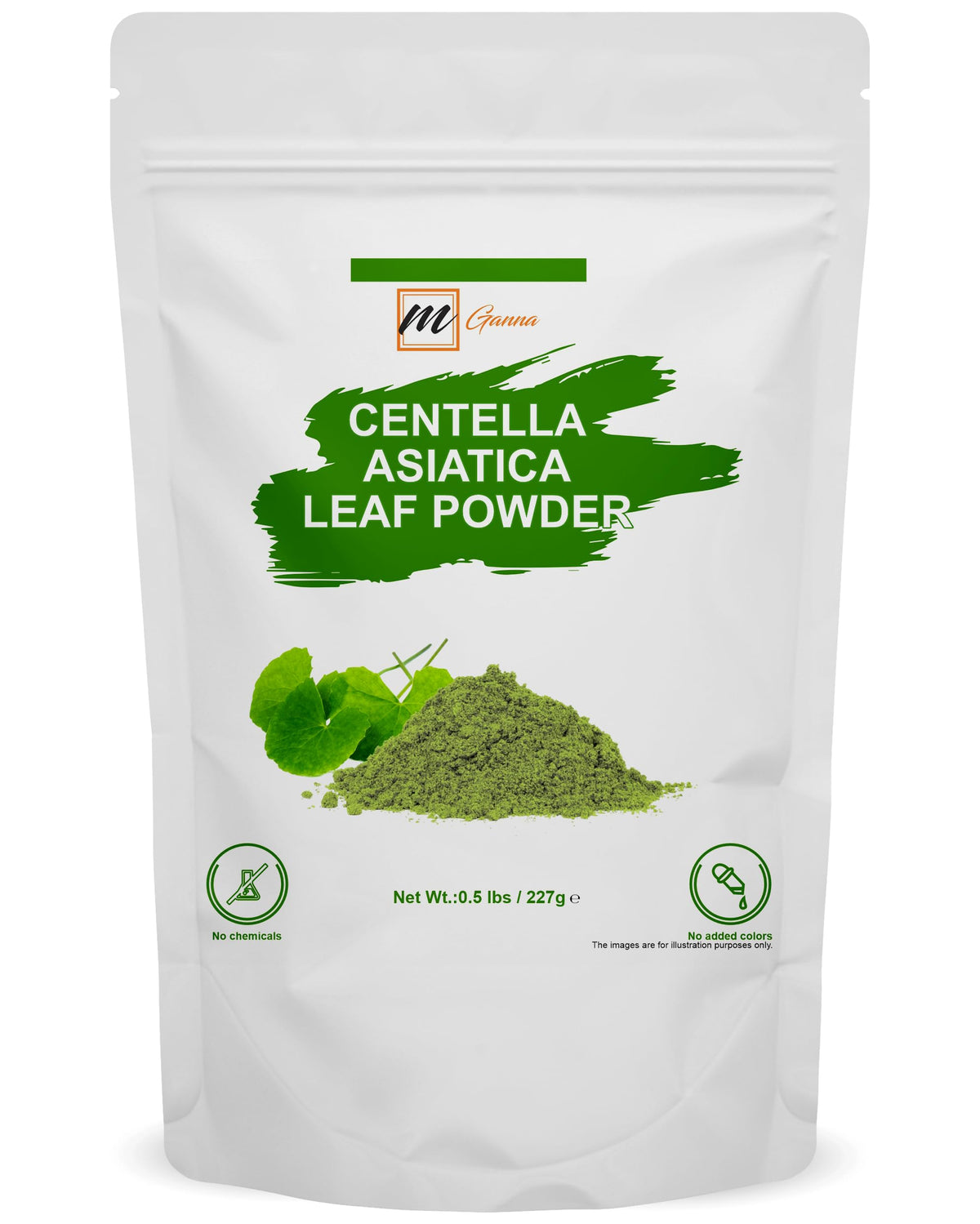 Poudre de Gotu Kola mGanna 240g vue de face